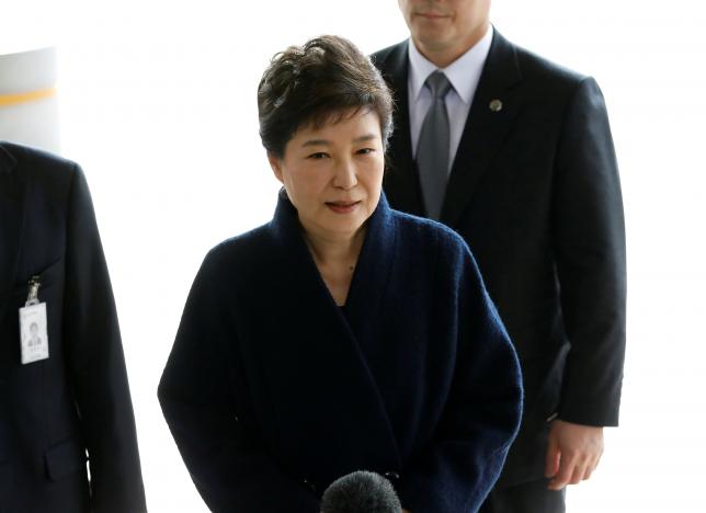de xuat bat giu cuu tong thong park geun hye