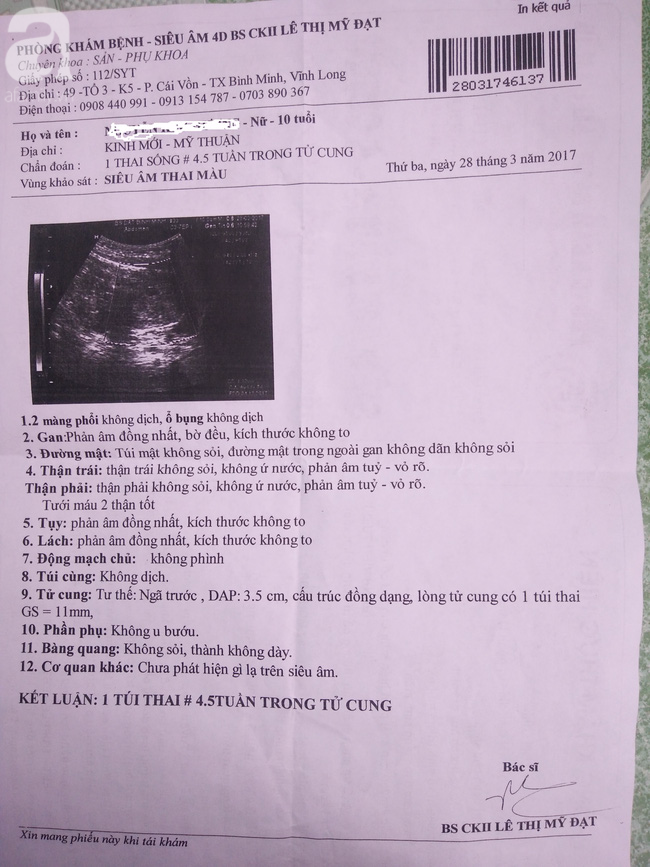 be gai 10 tuoi mang thai nghi do bi hang xom cuong hiep ba di lam thue 4 thang chau bi xam hai 6 lan