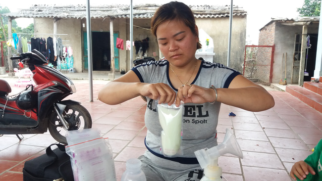 nguoi me bi to lam gia sua moi ngay toi hut duoc hon 3 lit chi cho 4 nguoi