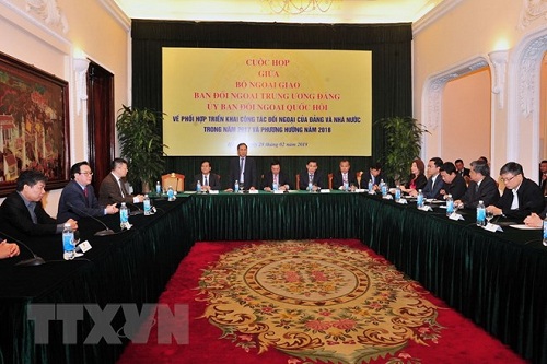 tiep tuc phoi hop tot thuc hien cac nhiem vu doi ngoai nam 2018