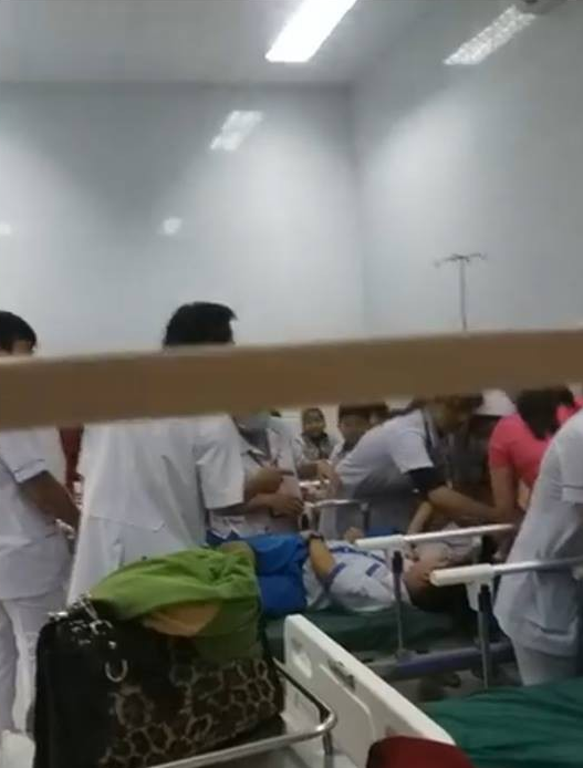 gan 100 hoc sinh truong tieu hoc sau khi uong sua nghi bi ngo doc