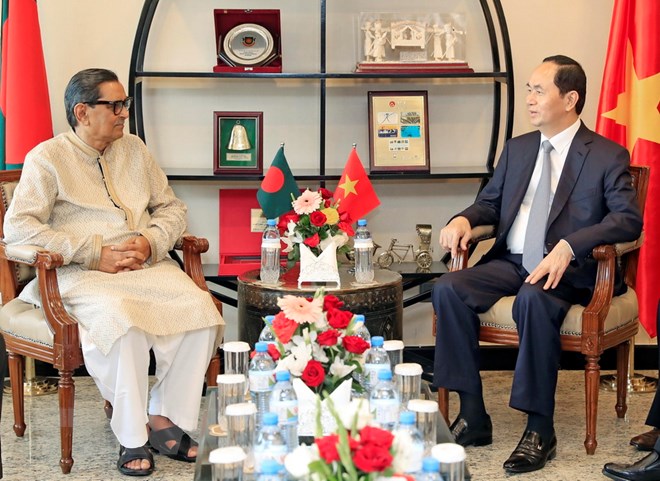 chu tich nuoc gap chu tich quoc hoi bangladesh
