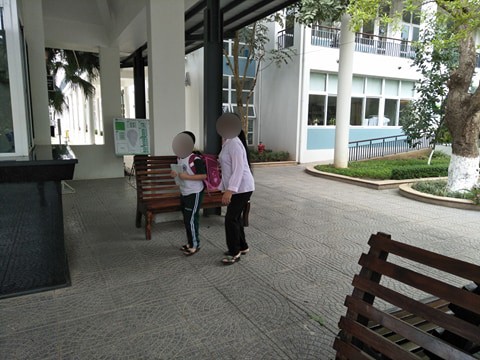 phu huynh truong doan thi diem greenfiel hoang mang vi nhieu hoc sinh dau bung day hoi cung luc