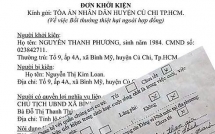 thuong uy cong an kien nu chu tich xa yeu cau xin loi va boi thuong 10 thang luong