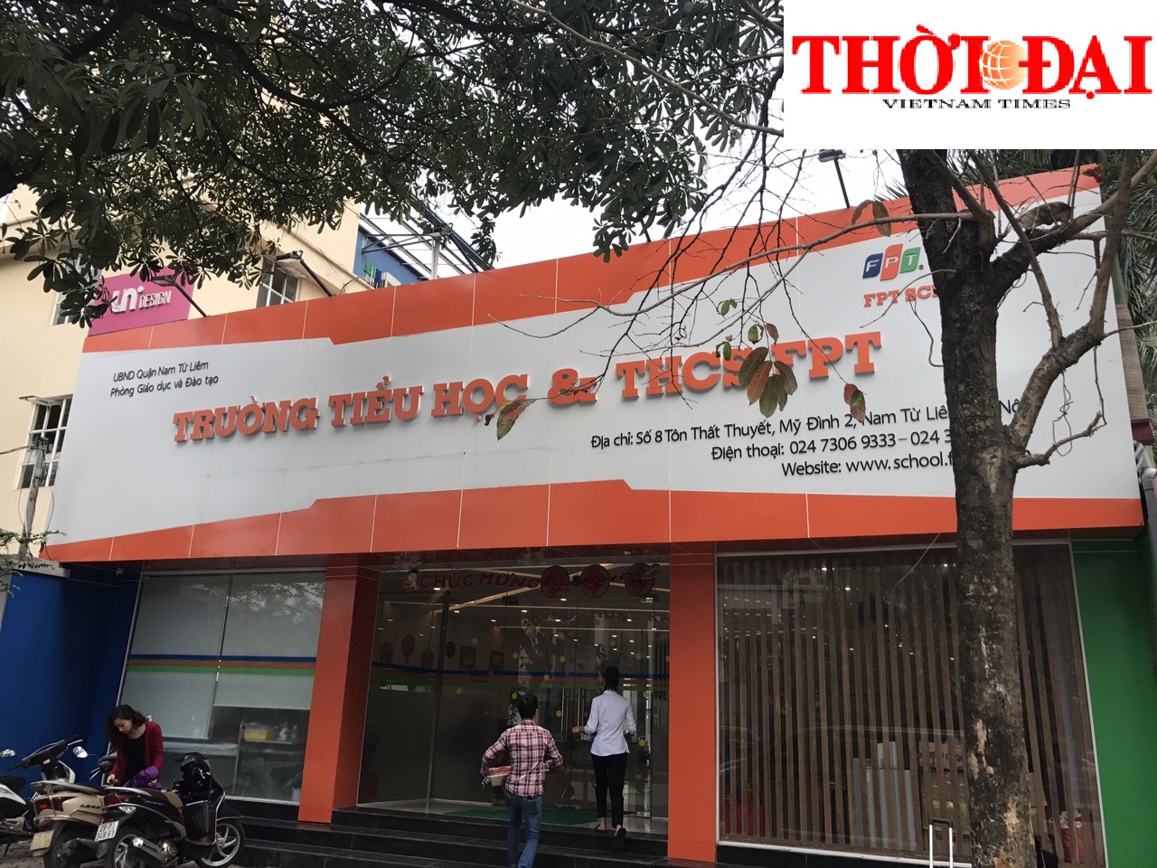ha noi truong hoc ngang nhien xay dung tren quy dat quy hoach bai xe cong cong