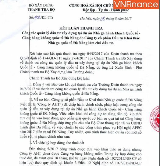 lo dien hang loat sai pham tai du an nha ga quoc te da nang