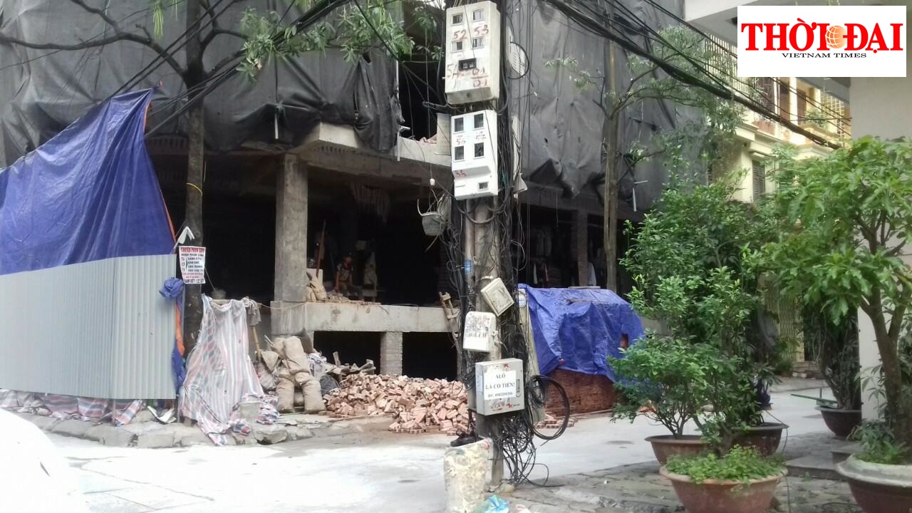 cong trinh sieu khung lam hong quy hoach do thi o yen hoa