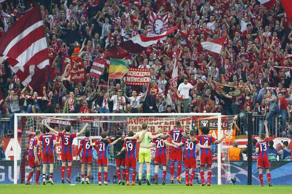 champions league dem kinh hoang o munich