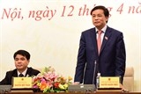tong thu ky quoc hoi ly giai viec khong mien nhiem 2 chuc danh