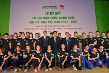 herbalife tiep tuc tai tro va phat trien dinh duong cho the thao viet nam