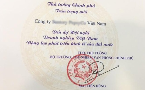 tam giay moi cua tan thu tuong
