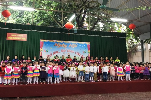 truong mam non hoa phong tp viet tri phu tho ngoi truong la nha co giao la me cac chau la con