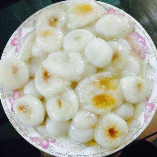 sieu pham banh troi nat cua cac chi em trong ngay tet han thuc