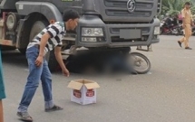 di kham benh ve co gai tre bi xe tai cuon vao gam tu vong tai cho