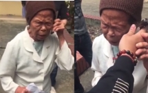 chanh long cuoc dien thoai ngat giua chung cua cu ba o trai phong khi noi chuyen voi con