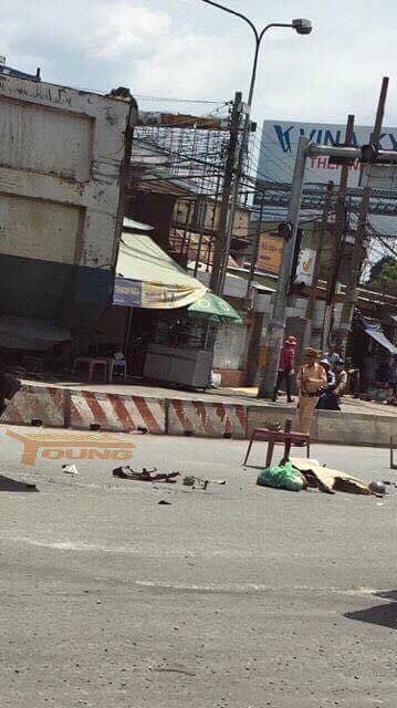 dong nai di vao lan xe tai mot nguoi dan ong chet tham