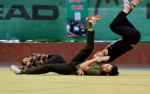 nhung man dau vo quyet liet cua cac nu chien si xinh dep tai hoi thi vo thuat cong an 2017
