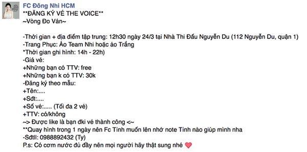 dong nhi dinh nghi an thue fans de co vu tai the voice