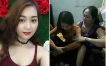 vu chong tim vo mat tich khi di giao hang nguoi vo da tro ve doan tu cung chong va 2 con