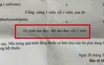be trai 9 tuoi di kham rang duoc ke thuoc dat am dao va dan kieng ruou bia