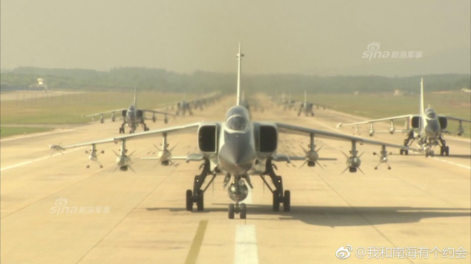 trung quoc de doa quoc gia nao o bien dong khi cho jh 7 trinh dien voi di bo