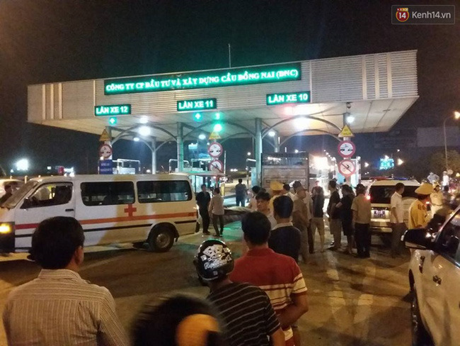 dong nai tai xe xe tai tong thieu ta csgt tu vong roi nhay xuong song bo tron