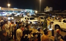 dong nai tai xe xe tai tong thieu ta csgt tu vong roi nhay xuong song bo tron