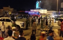 tai xe can tu vong thieu ta csgt da den cong an trinh dien