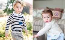 hoang tu nhi george va cong chua charlotte hao huc lam phu dau phu re trong dam cuoi hoang gia