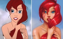 khong the roi mat khoi cac co cong chua disney sau khi di phau thuat tham my