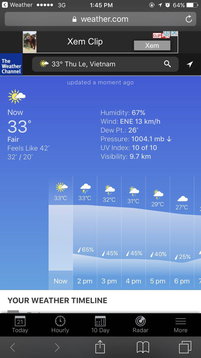 ha noi dang 33 do nhung nang nong ngot ngat nhu 42 do vay