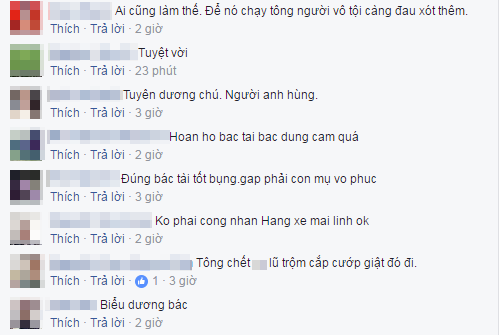 cu dan mang khen ngoi hanh dong dung cam cua tai xe taxi mai linh lao xe vao ten cuop
