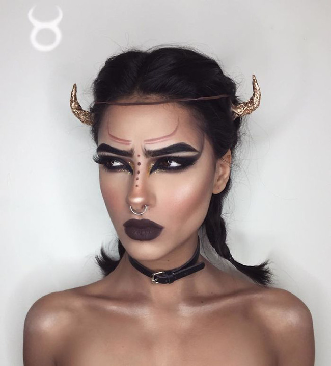 12 kieu make up nghe thuat tuong trung cho cac cung hoang dao