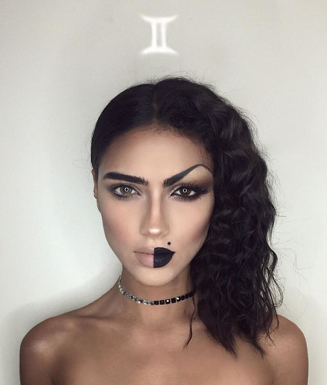 12 kieu make up nghe thuat tuong trung cho cac cung hoang dao