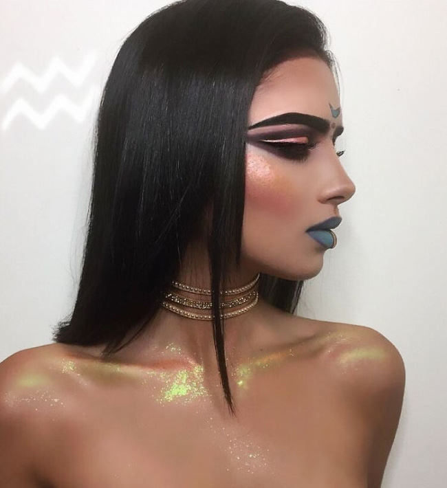 12 kieu make up nghe thuat tuong trung cho cac cung hoang dao