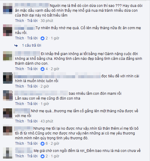 nhin hinh anh nguoi me lam lu dung cho con ai cung muon chay ngay ve om me vao long