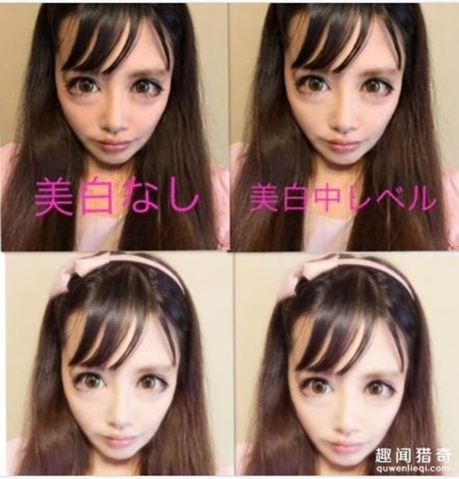 co gai duoc menh danh nguoi dep anime nhat ban su ket hop kinh di giua cong nghe tham my hoa trang va photoshop