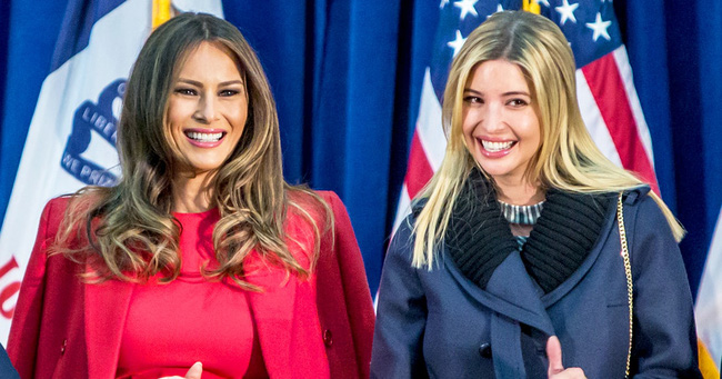 ivanka trump the hien tinh cam than thiet voi me ke melania trump