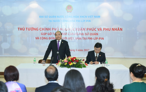thu tuong khuyen khich kieu bao tai philippines tap trung thuc day hop tac kinh te