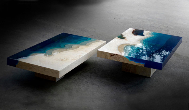 latable chiec ban ca phe dac bie t mang hoi tho cua bien ca va o trong nha ba n