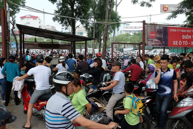 ha noi bien nguoi chen chan o vuon thu thu le ngoi la liet tren bai co dip nghi le 304