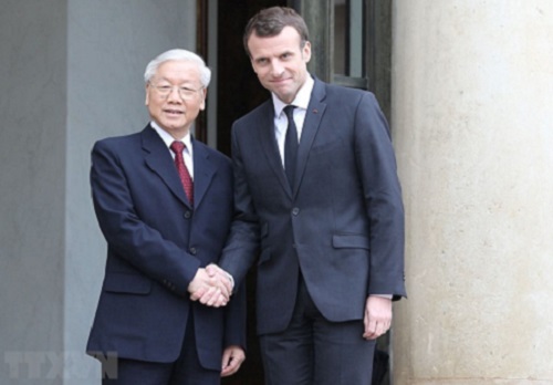 tong bi thu ket thuc tot dep chuyen tham cong hoa phap va cong hoa cuba