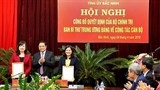 cong bo quyet dinh luan chuyen bo nhiem can bo cua bo chinh tri ban bi thu