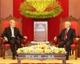 tong bi thu tiep chu tich quoc hoi cong hoa hoi giao iran