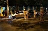 oto lan lan tong xe may be trai 5 tuoi tu vong