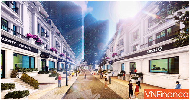 dot nhap ben trong khu nha pho thuong mai dang cap bac nhat tay ho tay