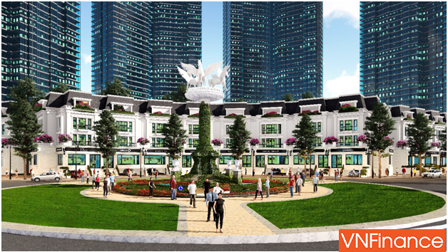 dot nhap ben trong khu nha pho thuong mai dang cap bac nhat tay ho tay