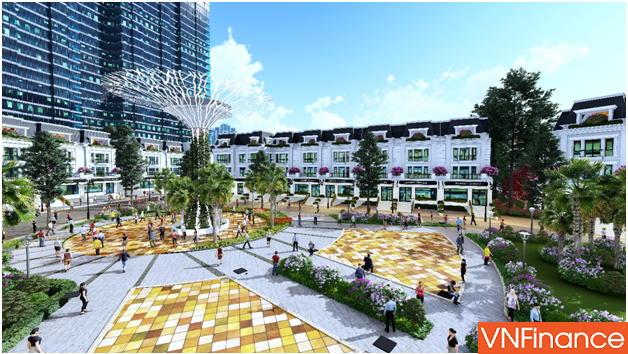 dot nhap ben trong khu nha pho thuong mai dang cap bac nhat tay ho tay