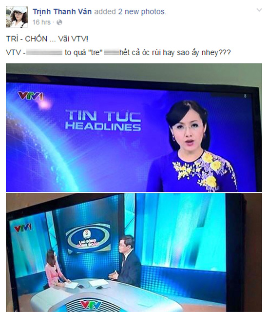 mc thanh van su dung tu tuc tiu khi noi ve sai sot cua vtv