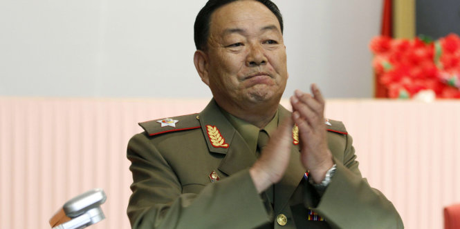 bo truong quoc phong trieu tien xuat hien tren truyen hinh